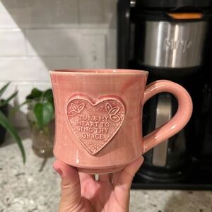 Black Oak Pink Ceramic Mug